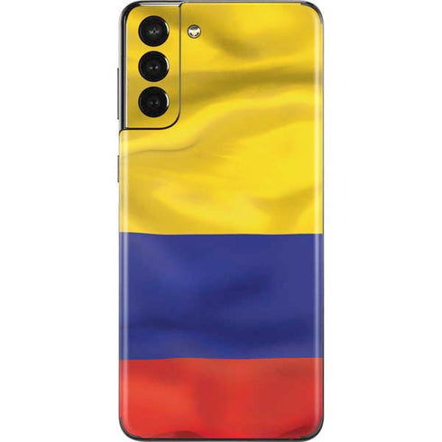 Colombia Flag Galaxy S21 Plus 5G Skin